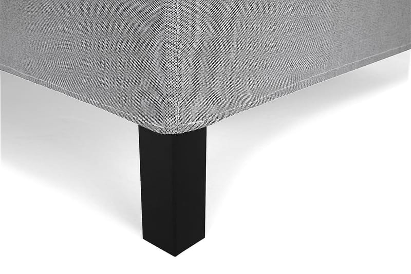 Lucky Kontinentalseng 140x200 cm Skum - Mellangrå - Møbler - Senge - Komplet sengepakke