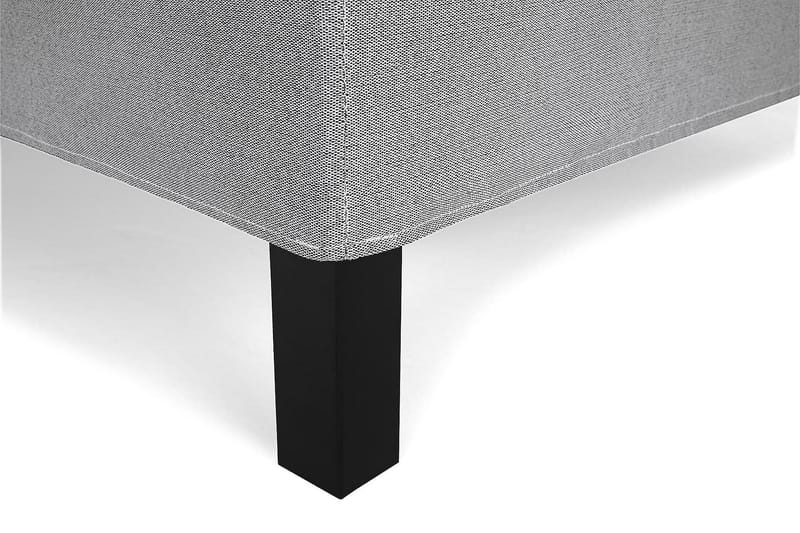 Lucky Kontinentalseng 140x200 cm Skum - Mellangrå - Møbler - Senge - Kontinentalsenge