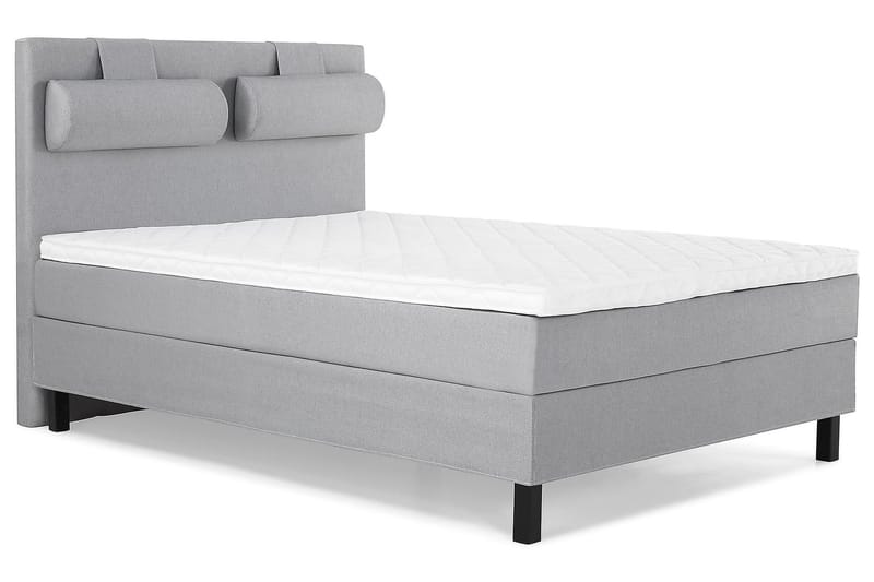 Lucky Kontinentalseng 140x200 cm Skum - Mellangrå - Møbler - Senge - Kontinentalsenge