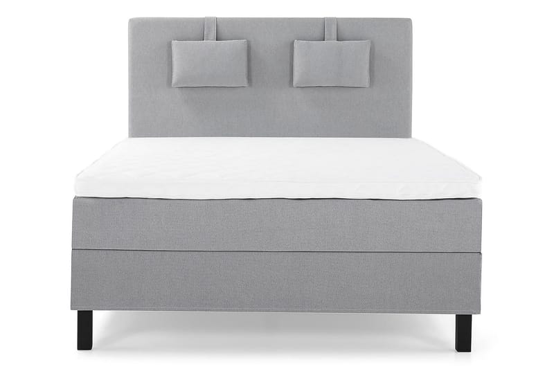 Lucky Kontinentalseng 140x200 cm Skum - Mellangrå - Møbler - Senge - Kontinentalsenge