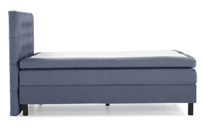 Lucky Kontinentalseng 140x200 Latexmadras - Mørkeblå - Møbler - Senge - Kontinentalsenge