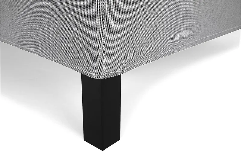 Lucky Kontinentalseng 140x200 Latexmadras - Mellangrå - Møbler - Senge - Kontinentalsenge