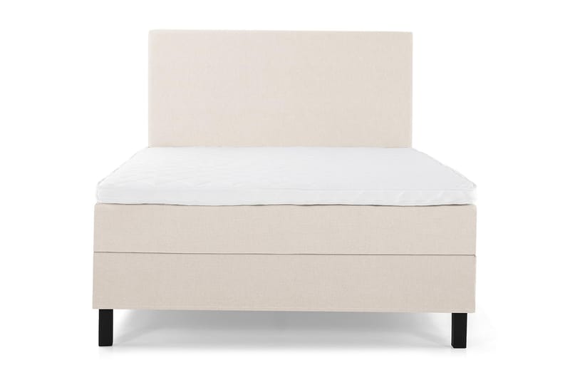 Lucky Kontinentalseng 140x200 Skum - Beige - Møbler - Senge - Komplet sengepakke