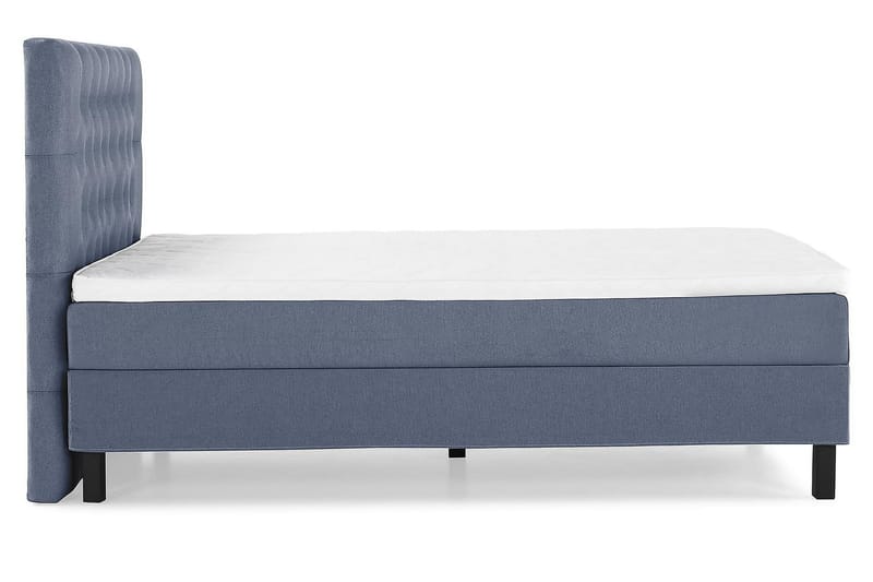 Lucky Kontinentalseng 140x200 Skum - Mørkeblå - Møbler - Senge - Kontinentalsenge