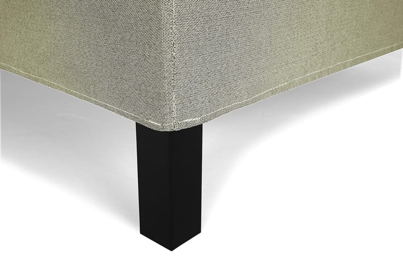 Lucky Kontinentalseng 140x200 polyester - grøn - Møbler - Senge - Kontinentalsenge