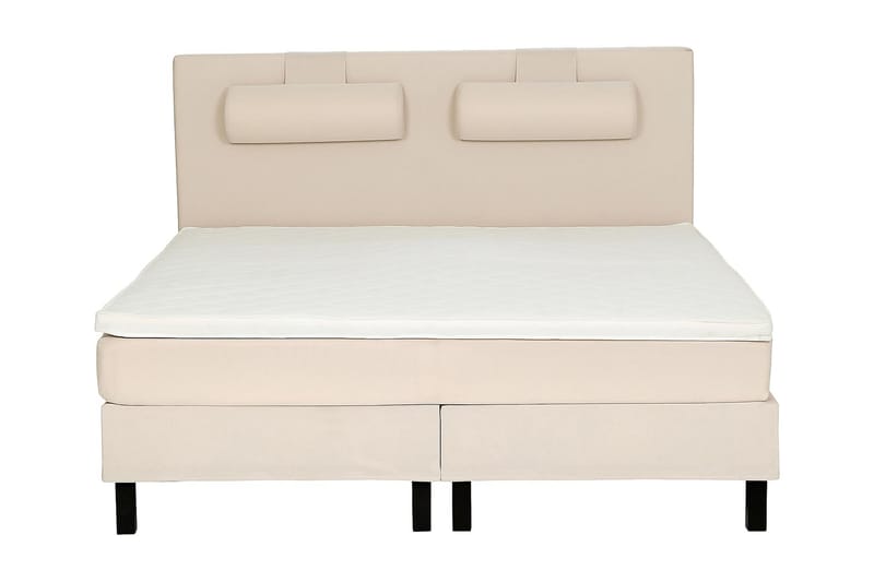 Lucky Kontinentalseng 150x200 Skum - Beige - Møbler - Senge - Kontinentalsenge
