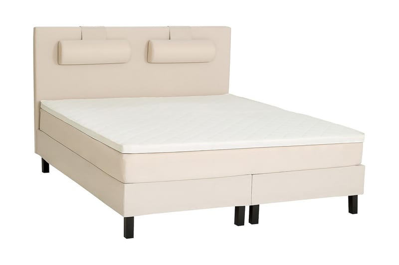 Lucky Kontinentalseng 150x200 Skum - Beige - Møbler - Senge - Kontinentalsenge