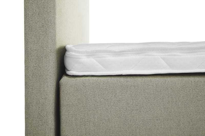 Lucky Kontinentalseng 150x200 Skum - grøn - Møbler - Senge - Komplet sengepakke
