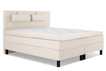 Lucky Kontinentalseng 150x200 polyester - Beige - Møbler - Senge - Kontinentalsenge