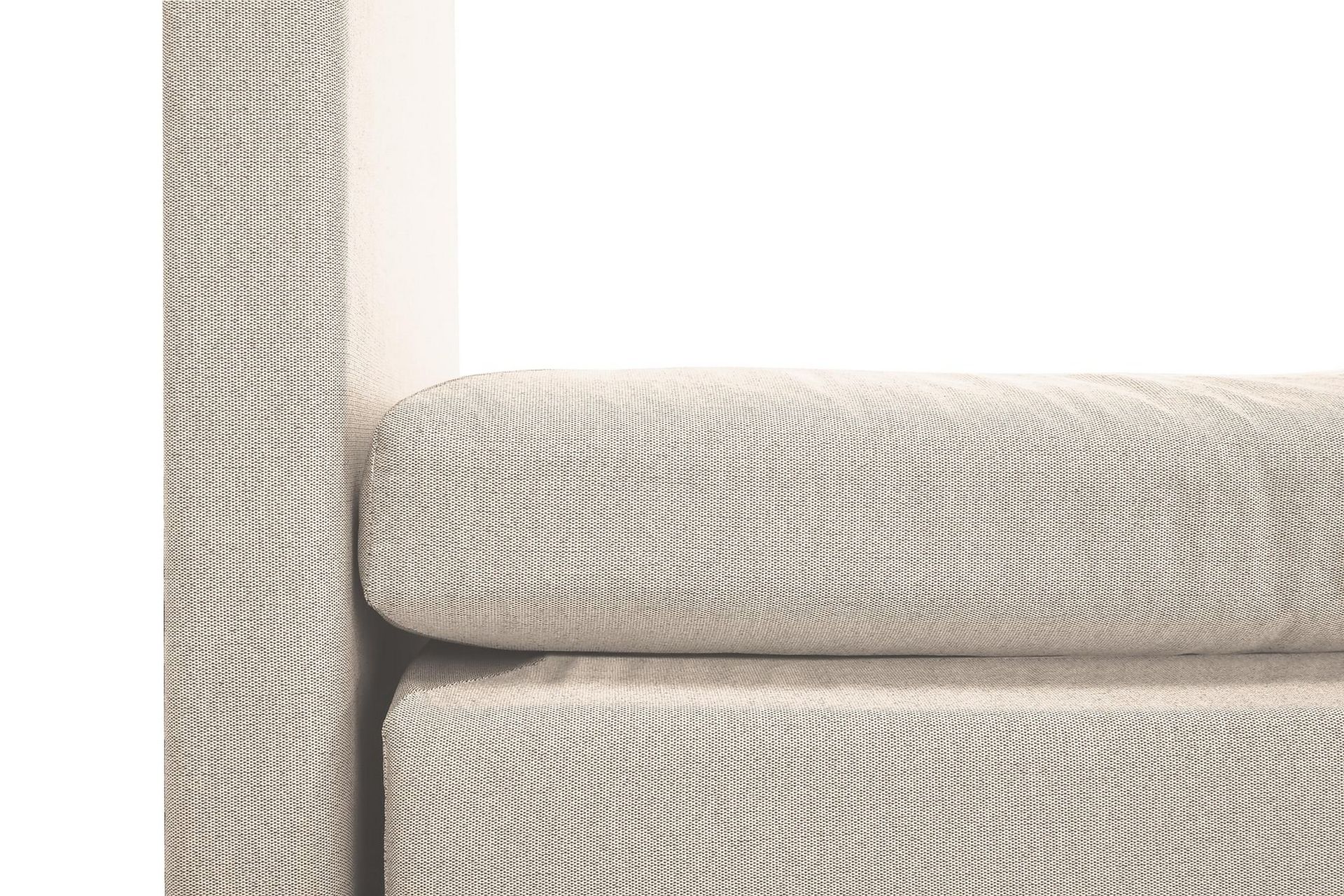 Lucky Kontinentalseng 150x200 polyester - Beige - Møbler - Senge - Kontinentalsenge