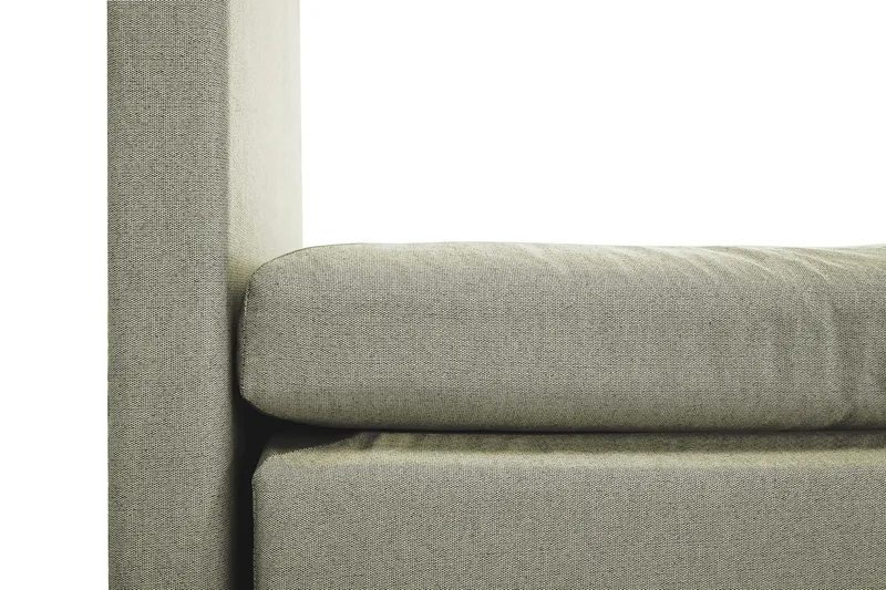 Lucky Kontinentalseng 150x200 polyester - grøn - Møbler - Senge - Kontinentalsenge