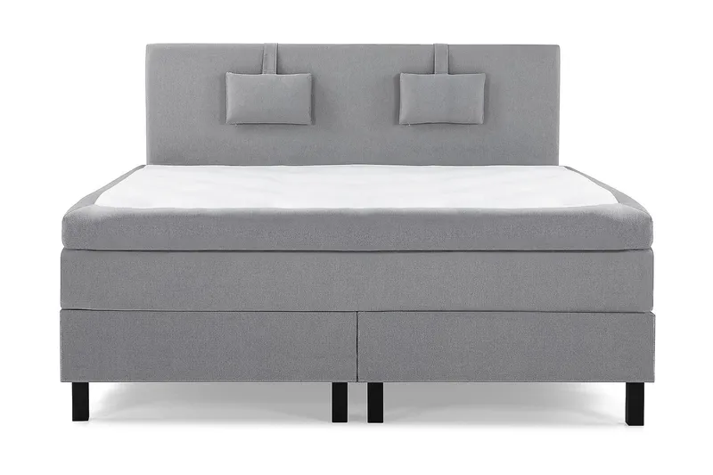 Lucky Kontinentalseng 150x200 Polyether - Mellangrå - Møbler - Senge - Kontinentalsenge