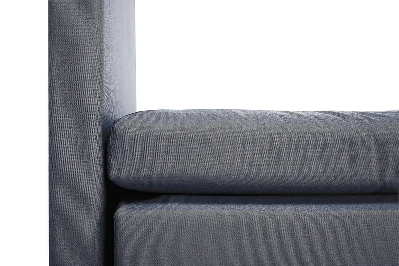 Lucky Kontinentalseng 150x200 polyester - Mørkeblå - Møbler - Senge - Kontinentalsenge