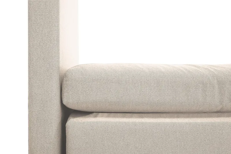 Lucky Kontinentalseng 150x200 polyester - Beige - Møbler - Senge - Kontinentalsenge