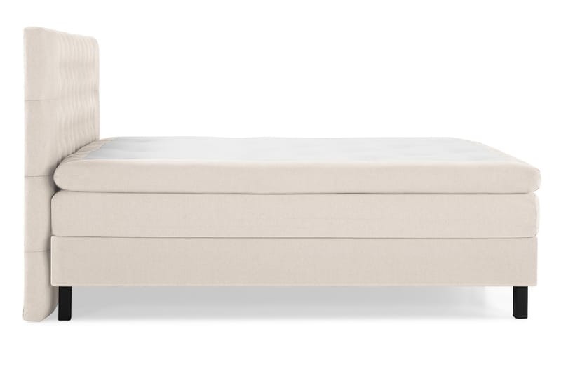 Lucky Kontinentalseng 160x200 cm Polyetherskum - Beige / Lys - Møbler - Senge - Komplet sengepakke