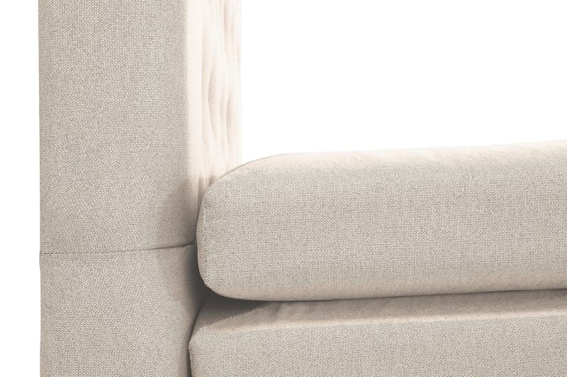 Lucky Kontinentalseng 160x200 cm Polyetherskum - Beige / Lys - Møbler - Senge - Komplet sengepakke