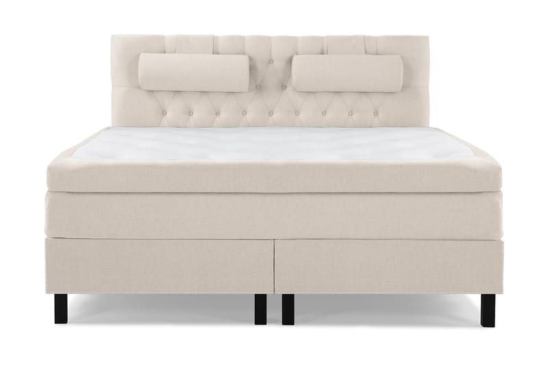 Lucky Kontinentalseng 160x200 Latexmadras - Beige - Møbler - Senge - Komplet sengepakke