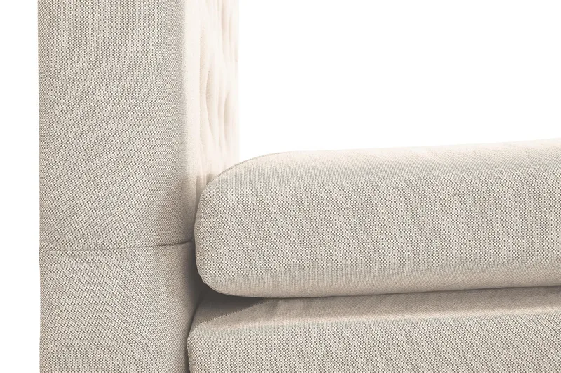 Lucky Kontinentalseng 160x200 Latexmadras - Beige - Møbler - Senge - Kontinentalsenge