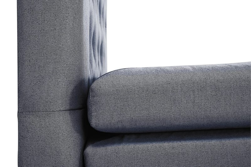 Lucky Kontinentalseng 160x200 Latexmadras - Mørkeblå - Møbler - Senge - Komplet sengepakke