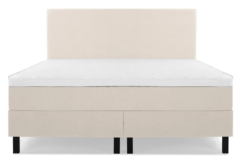 Lucky Kontinentalseng 160x200 Skum - Beige - Møbler - Senge - Kontinentalsenge