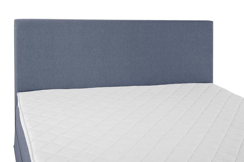Lucky Kontinentalseng 160x200 Skum - Mørkeblå - Komplet sengepakke - Kontinentalsenge - Dobbeltsenge