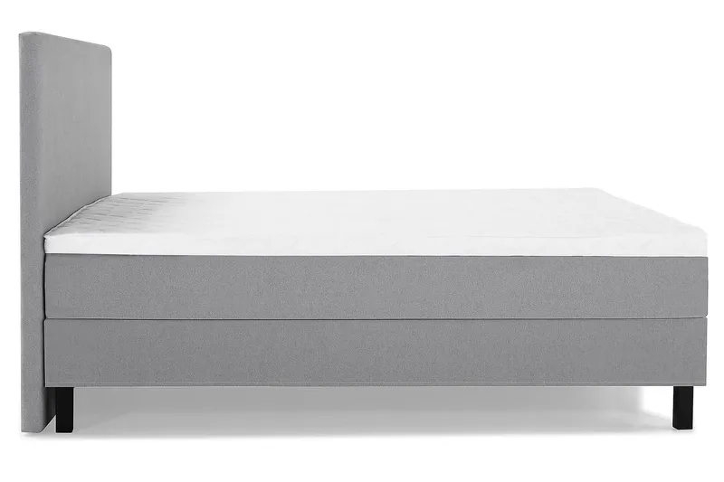 Lucky Kontinentalseng 160x200 Skum - Mellangrå - Møbler - Senge - Kontinentalsenge