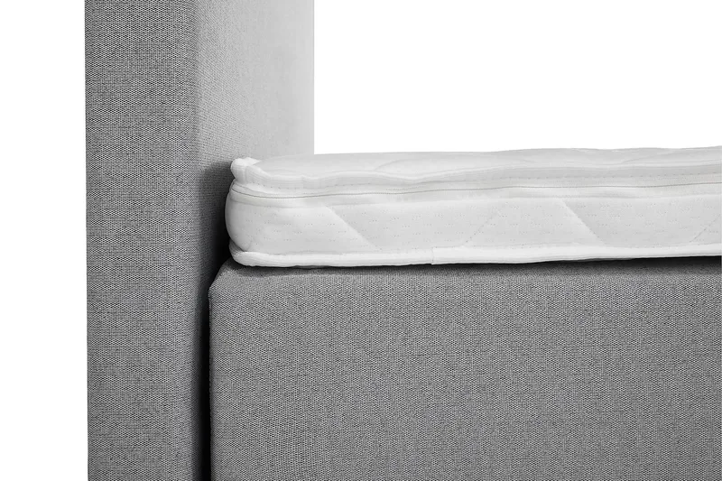 Lucky Kontinentalseng 160x200 Skum - Mellangrå - Møbler - Senge - Kontinentalsenge