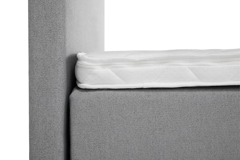 Lucky Kontinentalseng 160x200 Skum - Mellangrå - Møbler - Senge - Kontinentalsenge