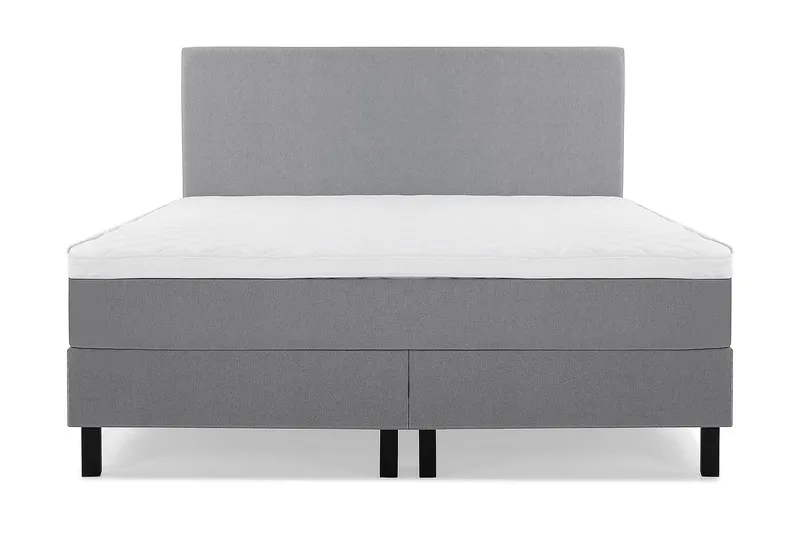 Lucky Kontinentalseng 160x200 Skum - Mellangrå - Møbler - Senge - Kontinentalsenge