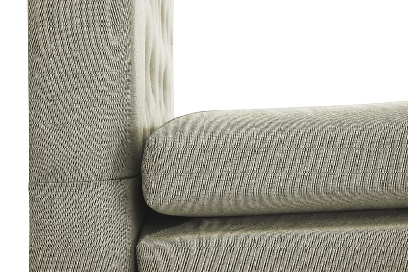Lucky Kontinentalseng 160x200 polyester - grøn - Møbler - Senge - Komplet sengepakke