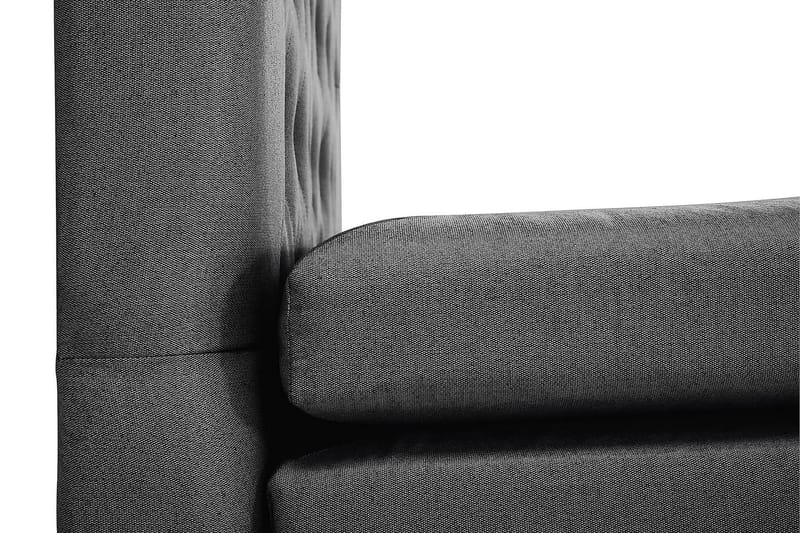 Lucky Kontinentalseng 180x200 Latex - Sort/Grå - Møbler - Senge - Kontinentalsenge