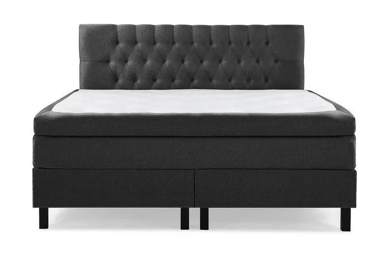 Lucky Kontinentalseng 180x200 Latex - Sort/Grå - Møbler - Senge - Kontinentalsenge