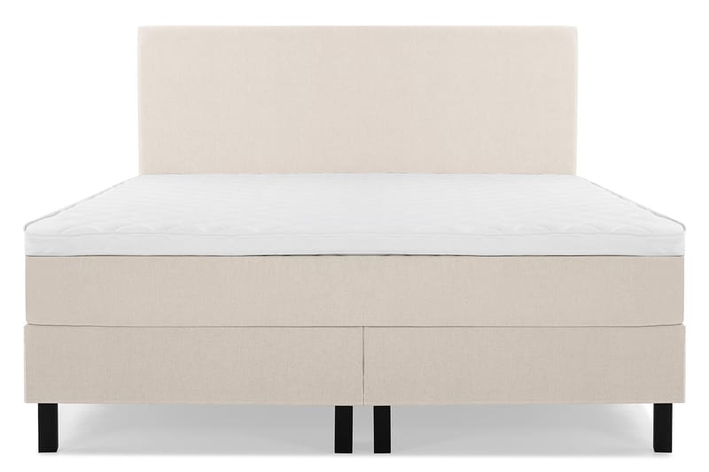 Lucky Kontinentalseng 180x200 Skum - Beige - Møbler - Senge - Komplet sengepakke