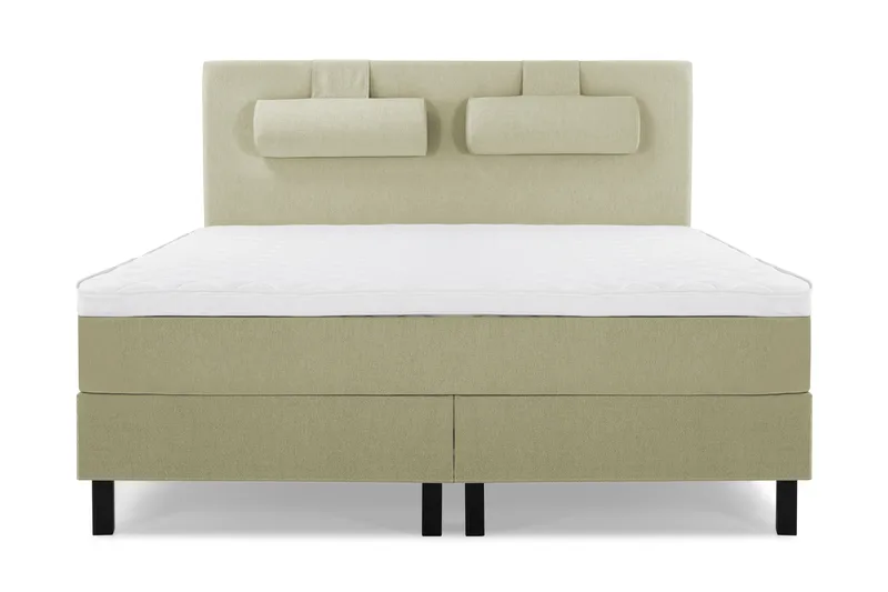 Lucky sengepakke 150x200 skumkerne glat Gavl - grøn - Møbler - Senge - Kontinentalsenge