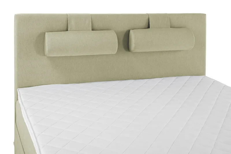 Lucky sengepakke 150x200 skumkerne glat Gavl - grøn - Møbler - Senge - Kontinentalsenge