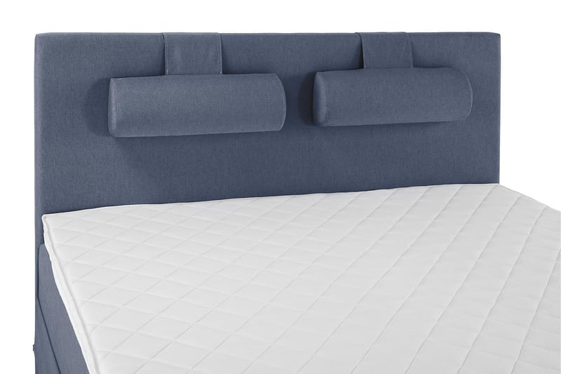 Lucky sengepakke 160x200 Skum glat - Mørkeblå - Møbler - Senge - Komplet sengepakke