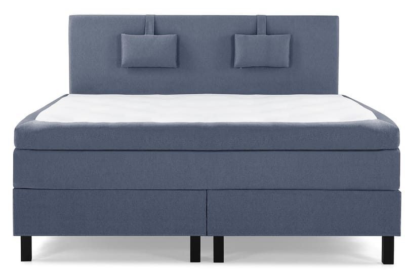 Lucky sengepakke 180x200 Latexmadras glat Sengegavl - Mørkeblå - Møbler - Senge - Komplet sengepakke