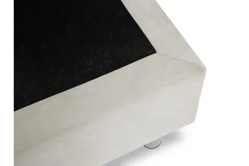 Lux Kontinentalseng 90x204 cm - Grå - Møbler - Senge - Kontinentalsenge