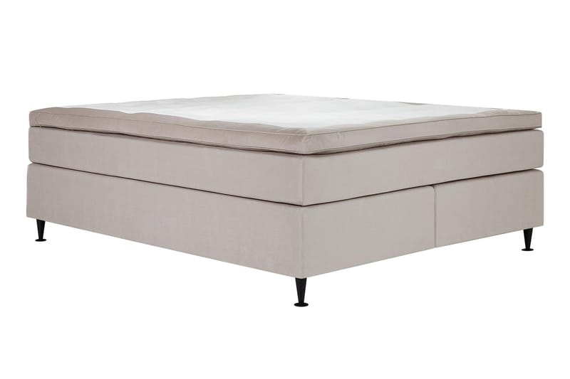 Lysekil Kontinentalseng 140x200 cm Fast - Beige - Møbler - Senge - Komplet sengepakke