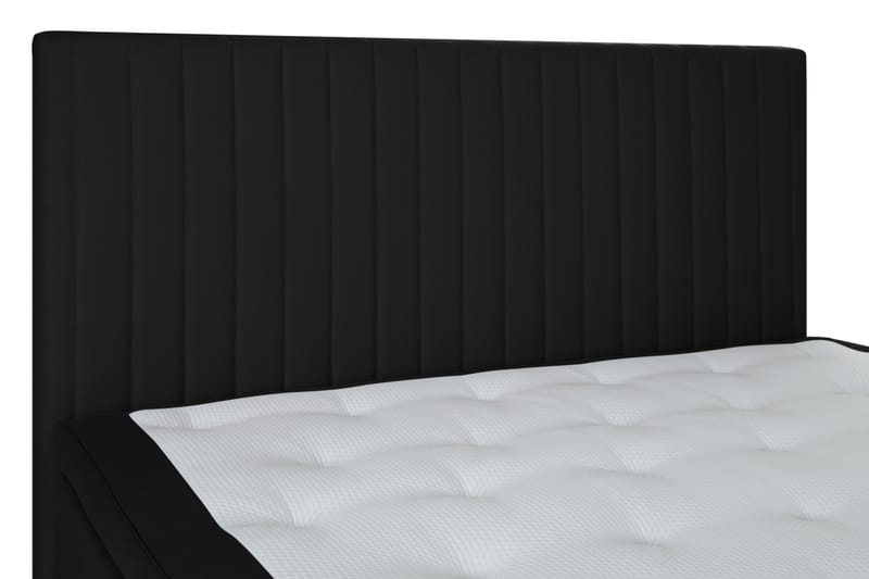 Lysekil Sengepakke Kontinentalseng 140x200 cm Fast - Mørkegrå - Komplet sengepakke - Kontinentalsenge