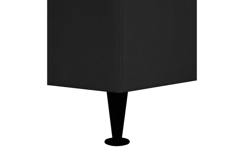 Lysekil Sengepakke Kontinentalseng 140x200 cm Fast/Medium - Mørkegrå - Komplet sengepakke - Kontinentalsenge