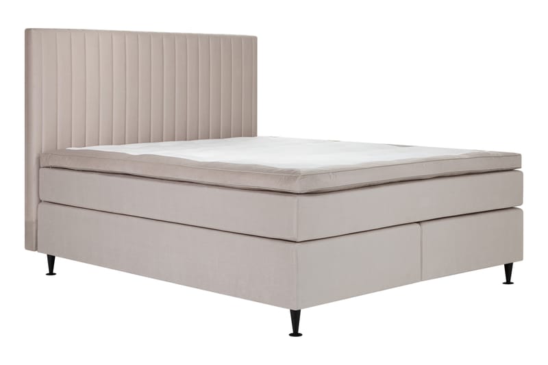 Lysekil Sengepakke Kontinentalseng 140x200 cm Medium - Beige - Møbler - Senge - Kontinentalsenge