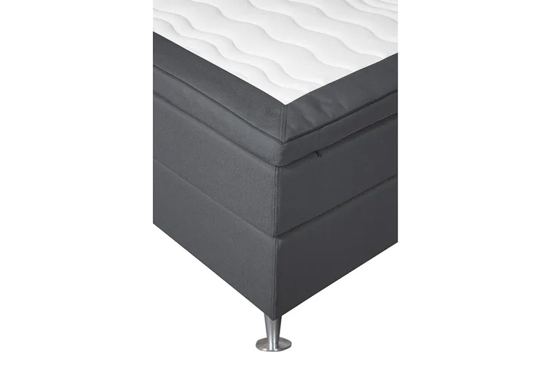 Möllosund Kontinentalseng Medium 140x200 - Lysegrå/Medium - Møbler - Senge - Kontinentalsenge