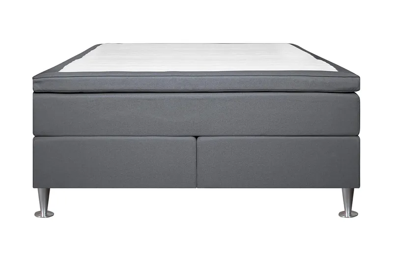 Möllosund Kontinentalseng Medium 140x200, Lysegrå/Medium