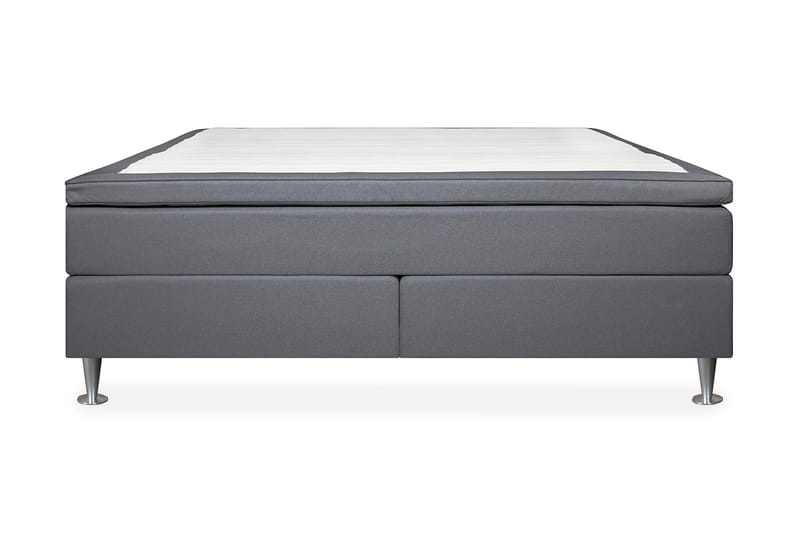 Möllosund Kontinentalseng Medium/Fast 180x200, Lysegrå/Medium/Fast