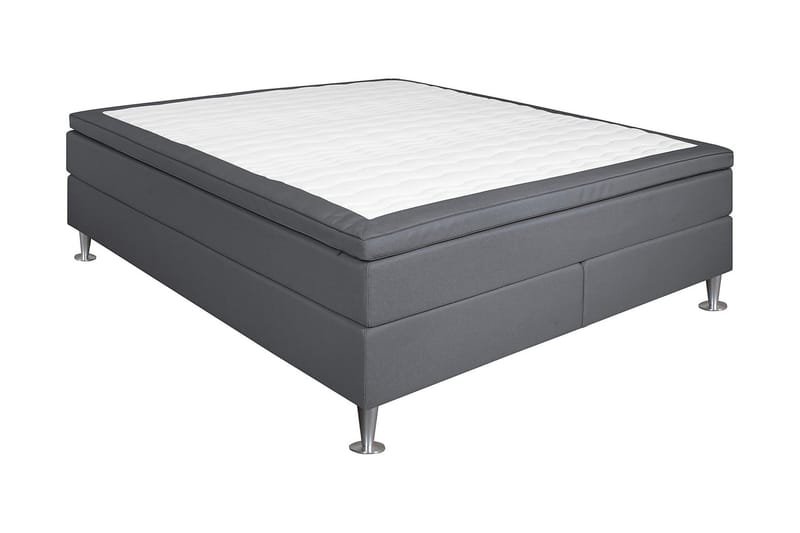 Möllosund Kontinentalseng Medium/Fast 180x200 - Lysegrå/Medium/Fast - Møbler - Senge - Kontinentalsenge