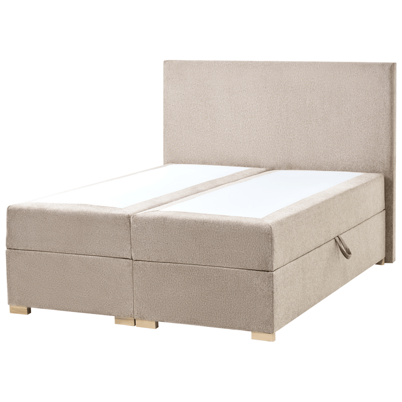 Kontinentalseng Major 120x200 cm - Taupe - Møbler - Senge - Enkeltsenge