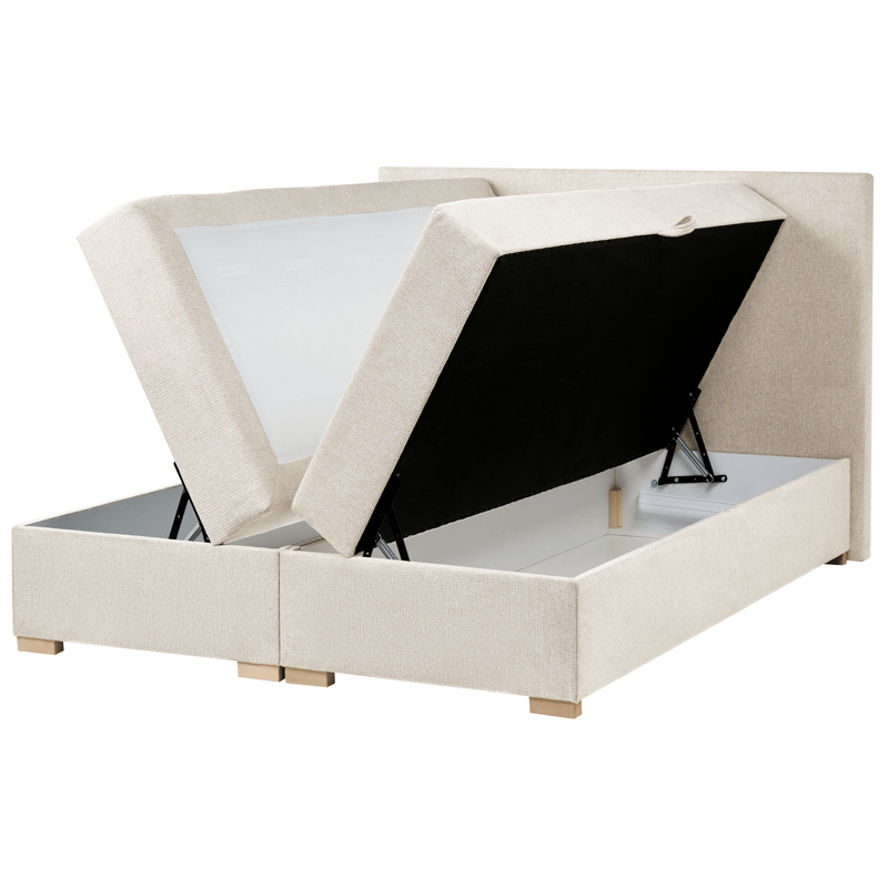 Kontinentalseng Major 140x200 cm - Lys beige - Møbler - Senge - Enkeltsenge