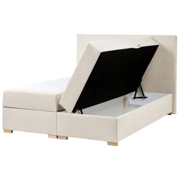 Kontinentalseng Major 140x200 cm - Lys beige - Møbler - Senge - Kontinentalsenge
