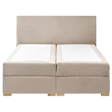 Kontinentalseng Major 140x200 cm - Taupe - Møbler - Senge - Enkeltsenge